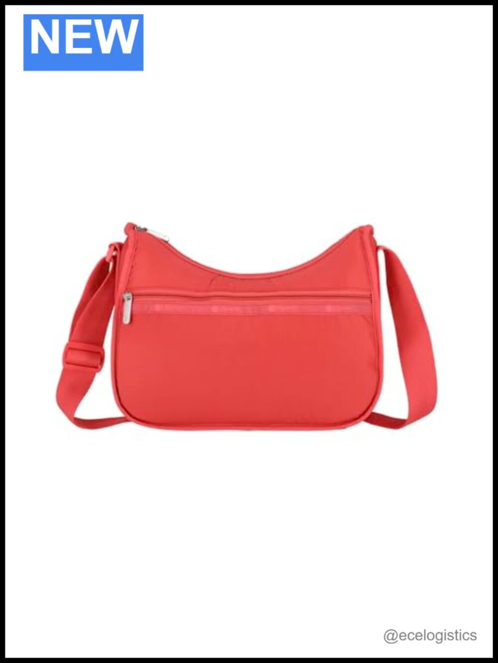 LeSportsac Recycled Nylon Hobo Crossbody Bag with Cosmetic Bag